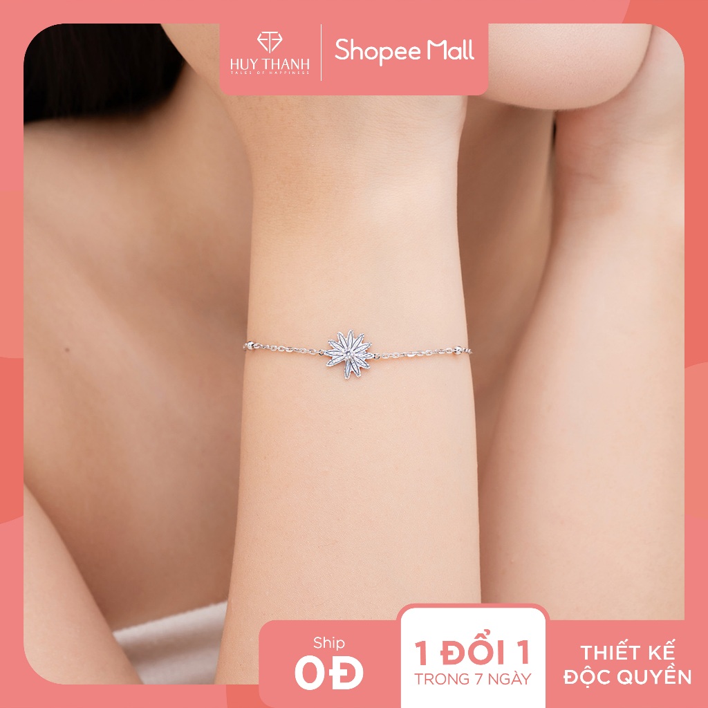 Lắc Tay Nữ Vàng 10k LBZ044 Huy Thanh Jewelry