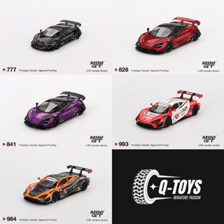 qtoys Xe mô hình MiniGT McLaren TỔNG HỢP tỉ lệ 1:64