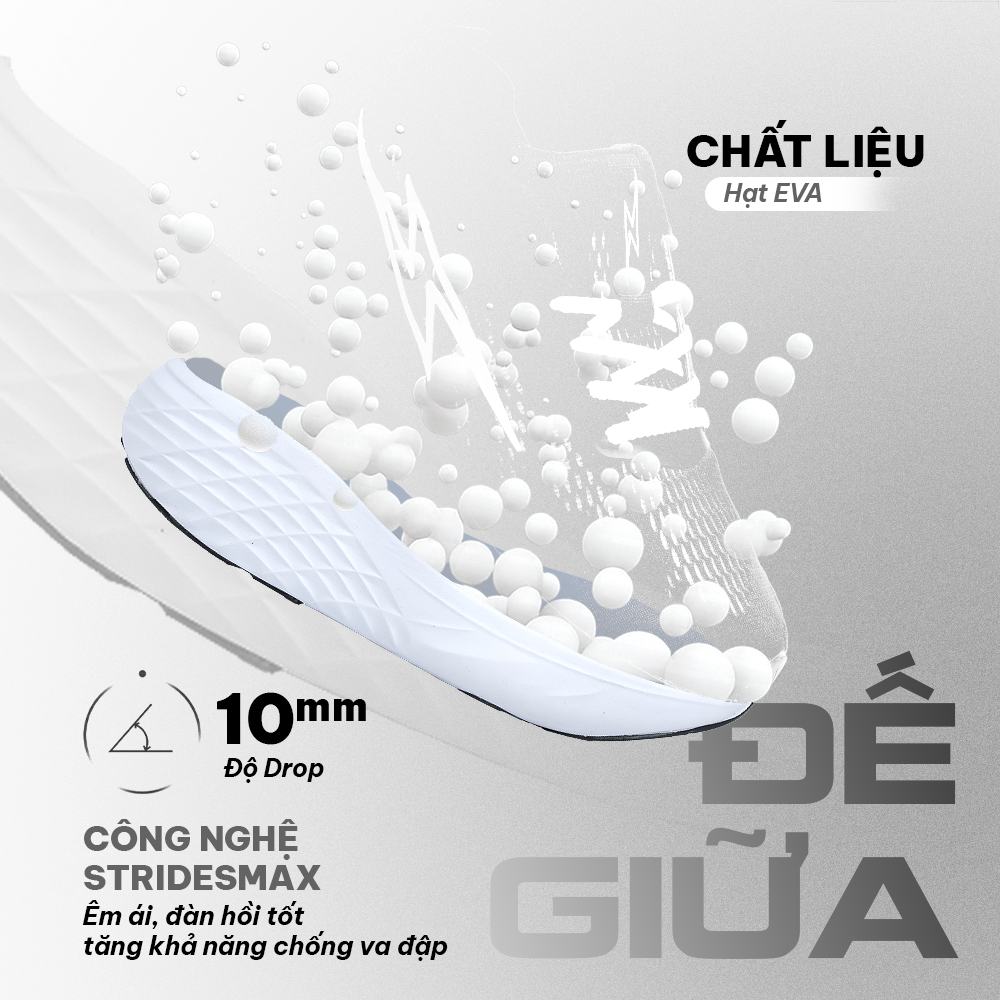 Giày Thể Thao Chạy Bộ Nam Nữ GOYA DAILY Năm 2026 - Êm Ái, Thoáng Khí, Hạn Chế Trơn Trượt | BigBuy360 - bigbuy360.vn