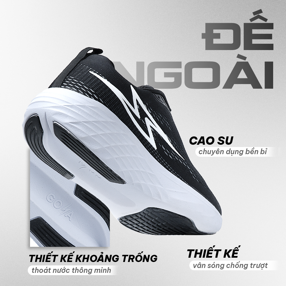 Giày Thể Thao Chạy Bộ Nam Nữ GOYA DAILY Năm 2026 - Êm Ái, Thoáng Khí, Hạn Chế Trơn Trượt | BigBuy360 - bigbuy360.vn
