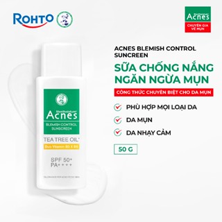Kem chống nắng cho da dầu mụn Acnes Blemish Control Sunscreen 50g