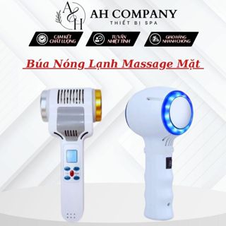 Búa Nóng Lạnh, Máy Massage Mặt Nóng Lạnh Hàng Cao Cấp, Máy Điện Di Tinh Chất Bảo Hành 6 Tháng