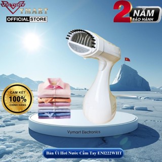 Bàn Ủi Hơi Nước Cầm Tay Locknlock Handy Steamer ENI222WHT (ENI222) - Mặt Phủ Sứ - Bảo Hành 2 Năm