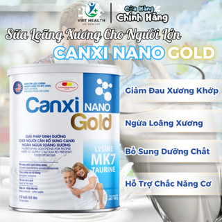 Sữa CanXi NaNo Gold Cho Người Già Hỗ Trợ Xương Khớp Bổ Sung Canxi Ngăn Ngừa Loãng Xương 400gr/900gr