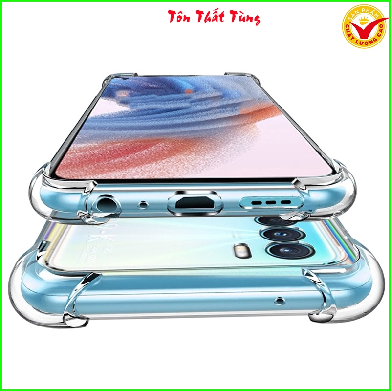 Ốp lưng chống sốc  trong suốt Vivo iQoo 9 10 11 12 13 Z9, Neo 10.., Y29, Y39, Y300 hạn chế ố, dẻo G 