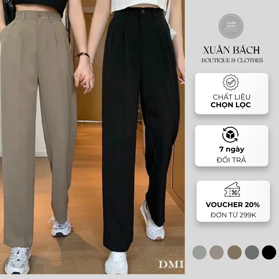 Quần Ống Rộng Chất Ruby Cao Cấp Culottes