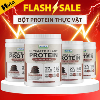 Bột Protein Thực Vật NUTA Ultimate Plant Protein Hỗ Trợ Tăng Cơ, Sữa Tăng Cơ Bổ Sung Đạm Ultimate Protein Chính Hãng