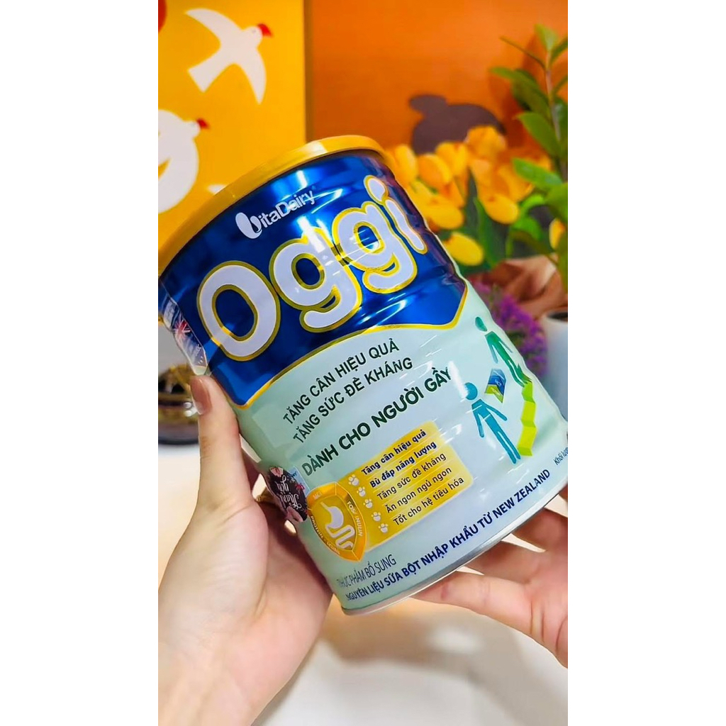 {Tăng cân} Sữa Oggi dành cho người gầy 900g