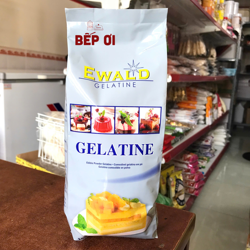 Bột Gelatin Đức làm bánh muose, panna cotta, khúc bạch, kẹo dẻo