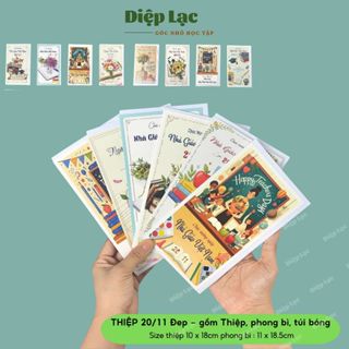   50c  Thiệp 20 11 ĐẸP nhiều mẫu kèm phong bì chúc mừng ngày nhà giao Việt Nam - vpp Diệp Lạc 