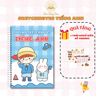 Sổ Tay Sketchnote English - Tổng Hợp Ngữ Pháp Tiếng Anh Dễ Hiểu, Ôn Tập Hiệu Quả
