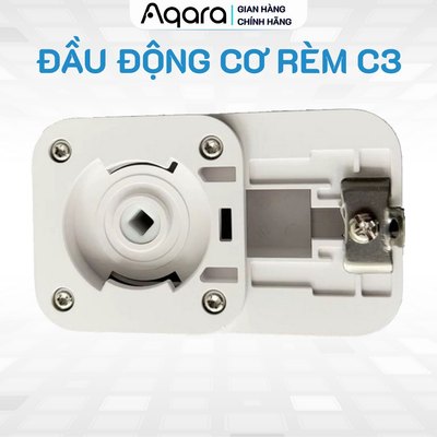 Đầu gắn động cơ rèm Aqara C3 cho thanh ray kéo rèm tự động