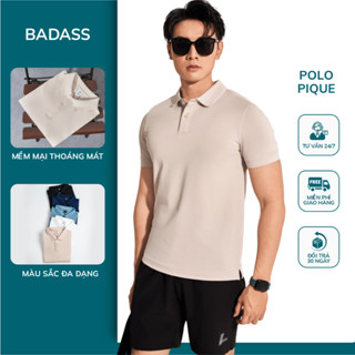 Áo Polo Nam BADASS Cao Cấp Bo Tay Đứng Form, Không Xù, Sang Trọng, Bigsize 100Kg - POTOL516