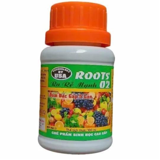 Phân bón KÍCH RỄ roots2 roots 2 USA chai 100ml đậm đặc gấp 5 lần dùng kích rễ các loại cây cảnh