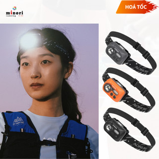 Đèn pin đội đầu chạy bộ chạy trail siêu sáng aonijie e4031- e4032 kháng nước tối đa 70m