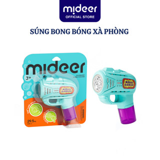 Súng bong bóng xà phòng Mideer máy bắn bong bóng Colorburst Bubble Machine
