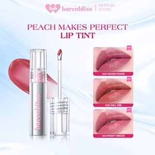   New  Son tint bóng barenbliss Peach Makes Perfect Lip Tint lâu trôi không lem dính bền màu 3ml 