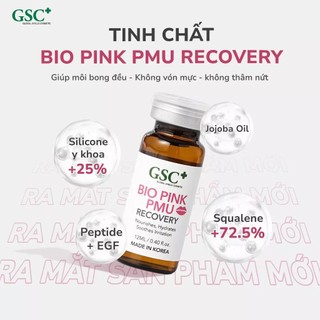  Serum dưỡng ẩm môi làm mờ vân môi Bio Pink PMU Recovery 12ML - Tinh chất tái tạo môi sau phun xăm 
