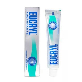 KEM ĐÁNH RĂNG + Bột tẩy trắng răng Eucryl 50g (Chính hãng)