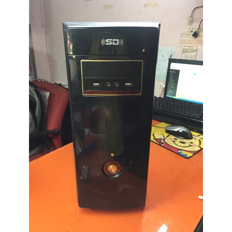 [HCM] PC Máy Tính Để Bàn Cũ Gía Rẻ Main Gigabyte H61-DS2 Core I3-2100/ Ram 4GB/ SSD 128GB/ VGA Intel