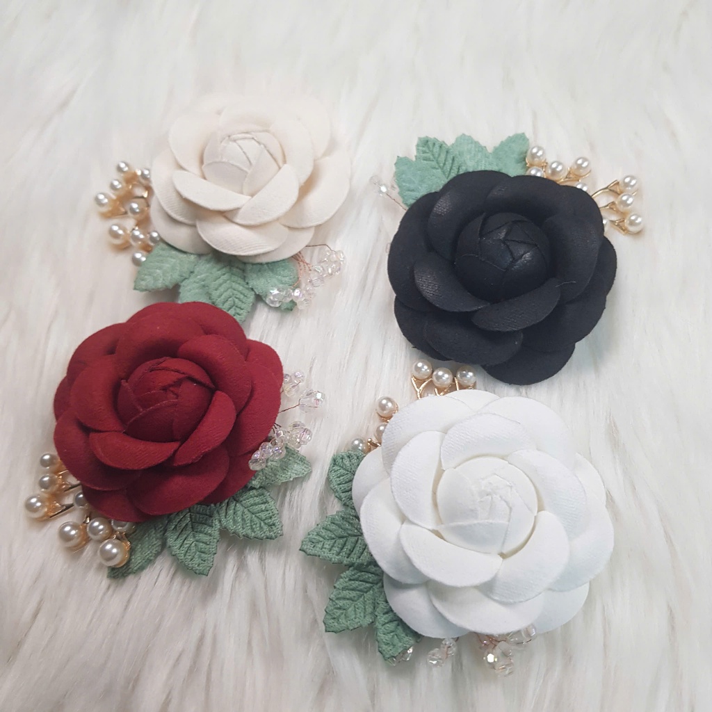 Hoa cài áo handmade cao cấp [𝗛𝗔𝗡𝗡𝗜𝗘 𝗛𝗔𝗡𝗗𝗠𝗔𝗗𝗘]