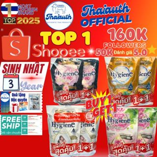   Mua 1 tặng 1  Hàng Xách Tay Nước xả vải Hygiene Nội Địa Thái Lan Đủ Màu Chăm Sóc Vải Lưu Hương Lâu Dài 