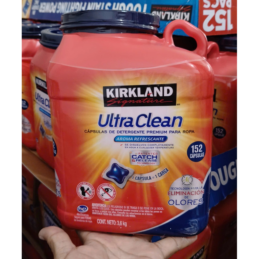 Viên giặt KIRKLAND Signature UltraClean 152 viên
