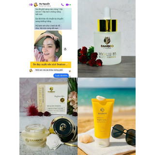 💥Combo kem 🔥🔥Face Lụa và serum B5 🔥🔥Gạo bamboo (mẫu mới 2025)