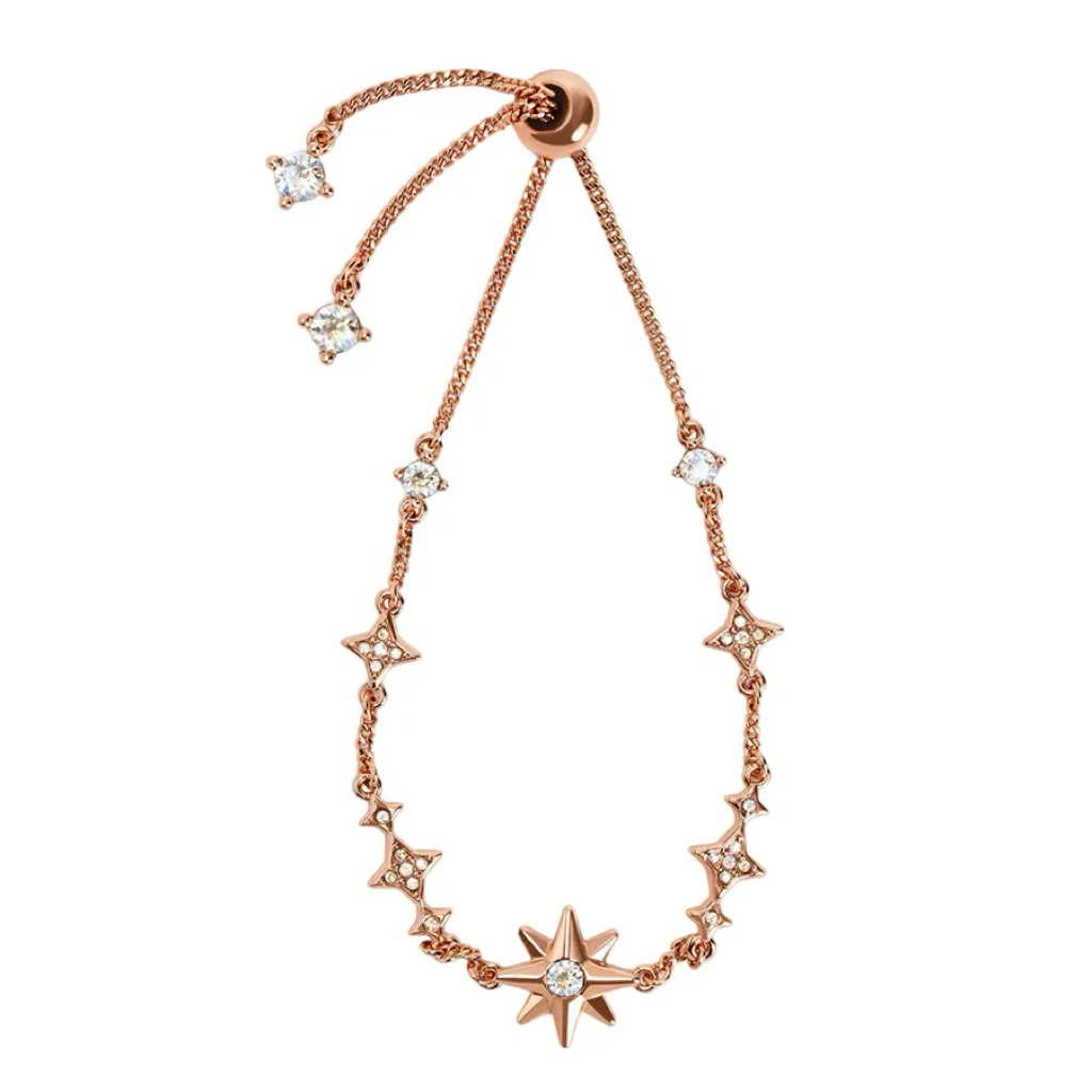 Vòng tay Charles & Keith CNK Star Motif Crystal-Embellished Bracelet - Rose Gold