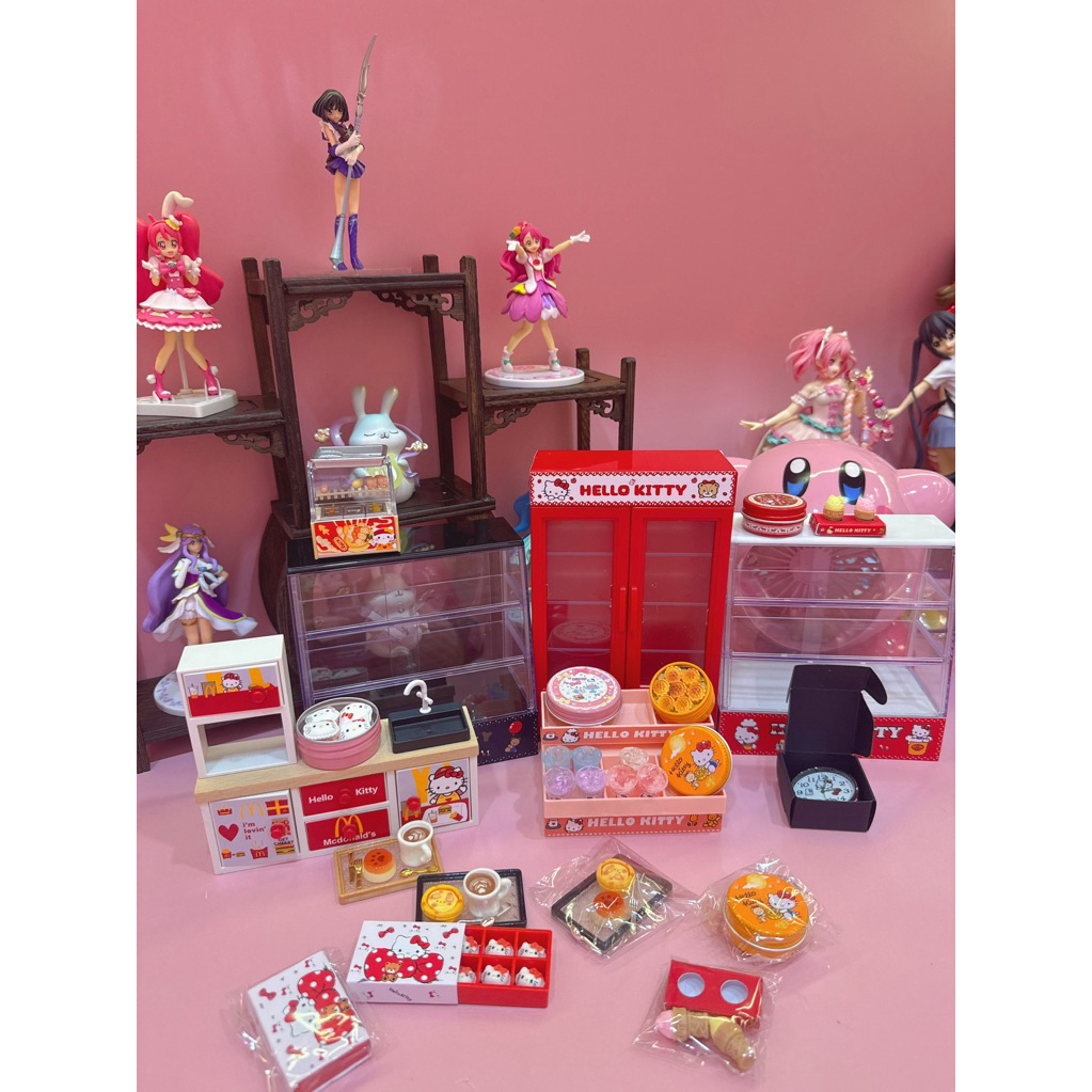 Đồ chơi mô phỏng doll house,miniture hello kitty