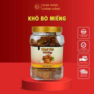 Khô Bò Miếng Mềm, Khô Bò Que, Khô Bò Xé Sợi - 500Gram (Đầy Đủ Hồ Sơ Công Bố & Kiểm Nghiệm Sản Phẩm)