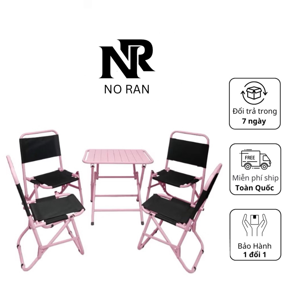Bộ bàn ghế du lịch, Dã ngoại, Ban công, Câu cá, Cafe gấp gọn- Bảo Hành 30 tháng