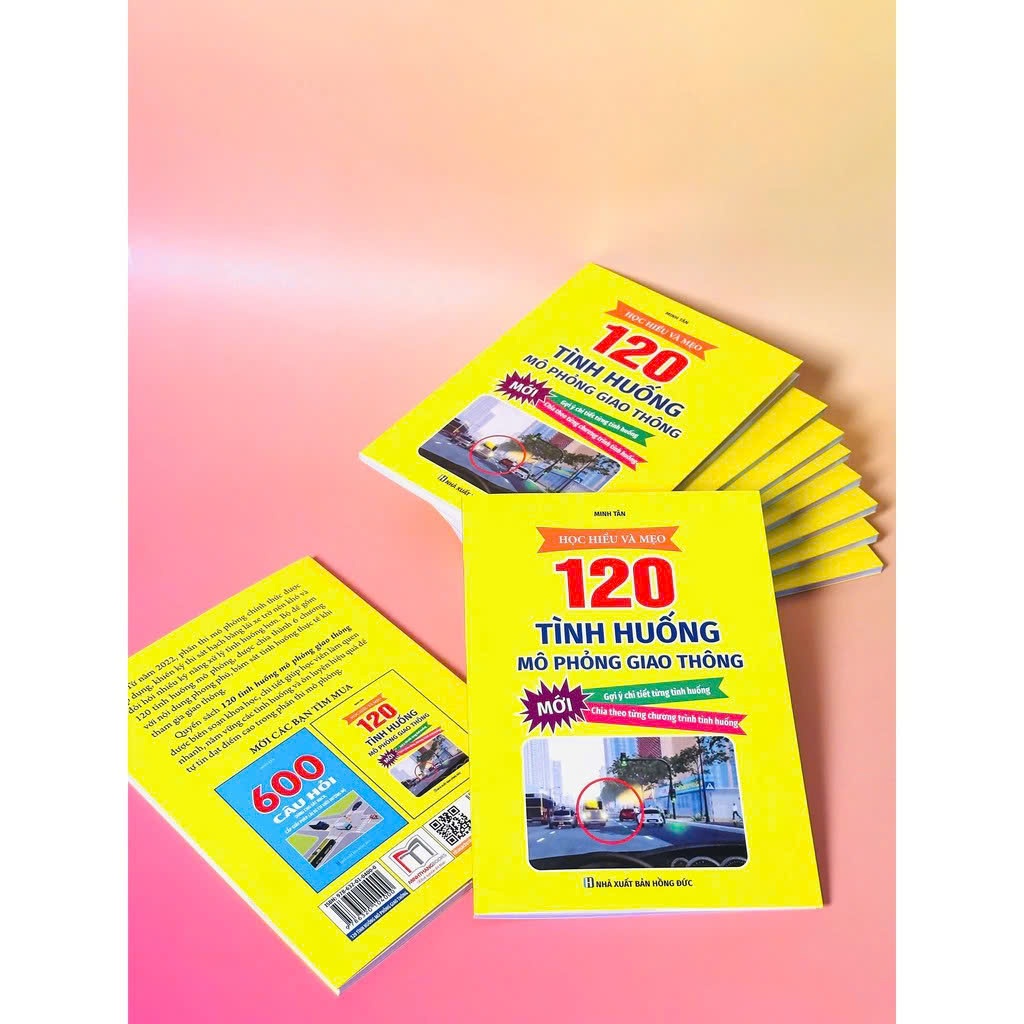 Sách - Học hiểu và mẹo 120 Tình huống mô phỏng giao thông