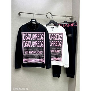 🔥HOT🔥Bộ Thu Đông DSQ2 In Chữ Hồng Cho Các Boy Phố 2025 - Bộ Quần Áo Dài Tay Cho Nam Mùa Đông 2025 Chất Nỉ Dày Dặn