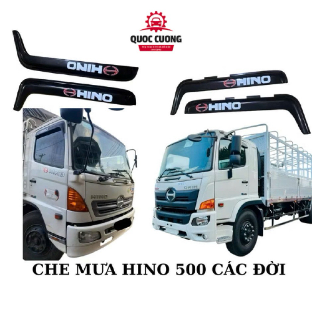 VÈ CHE MƯA XE TẢI HINO 500 EURO CÁC DÒNG FC FG FL HAGF CHUẨN XỊN (GIÁ BÁN 1 CẶP)