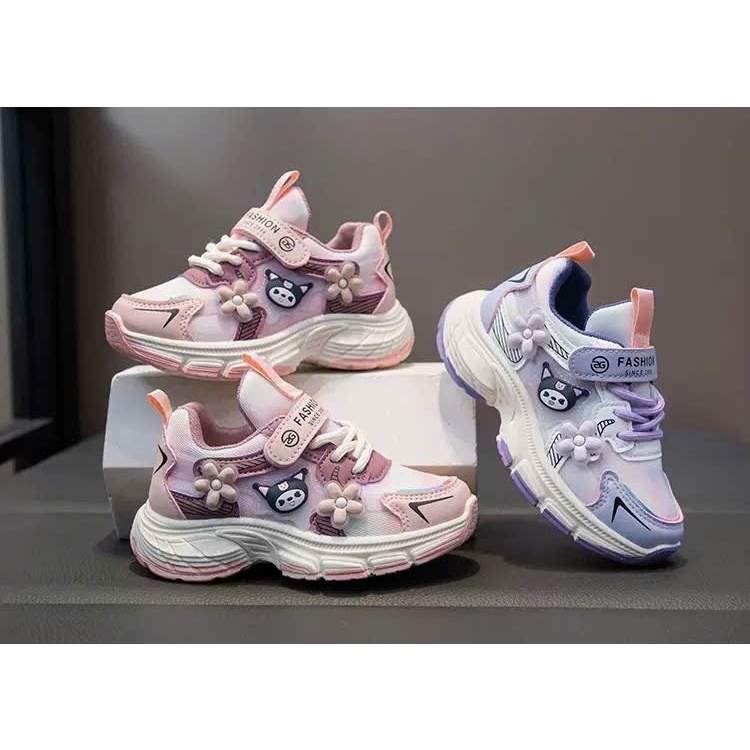 RK2503 GIÀY THỂ THAO BÉ GÁI KUROMI CAO CẤP