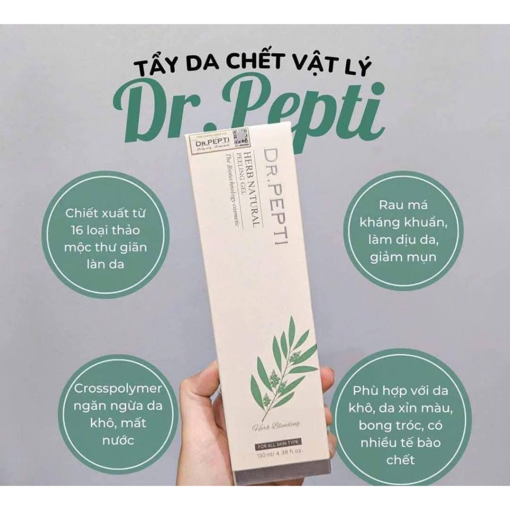 Tẩy Da Chết Dr Pepti 130ml