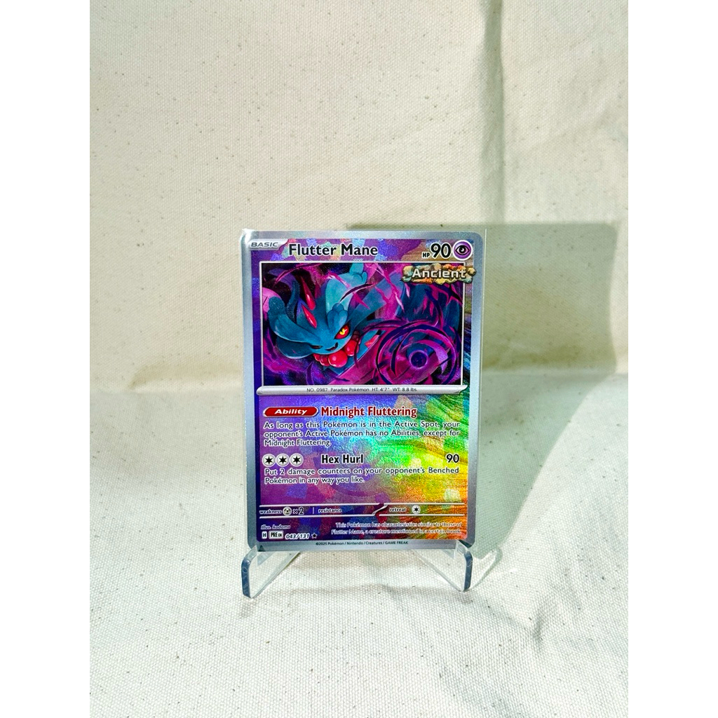 Thẻ Pokemon Flutter Mane 043/131 Holo Ball chính hãng