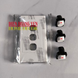 Mặt 3 công tắc 16A Sino - VanlocK