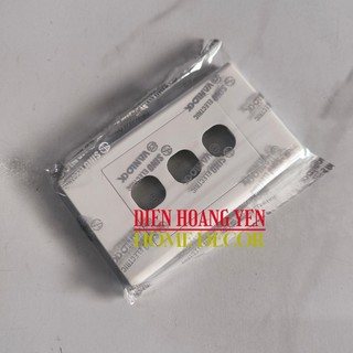 Mặt 3 công tắc 16A Sino - VanlocK
