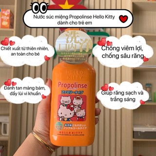 Nước súc miệng trẻ em Propolinse