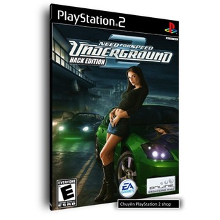 Đĩa game PS2, Need for Speed Underground 2 hack edition (đua xe) cho PS2