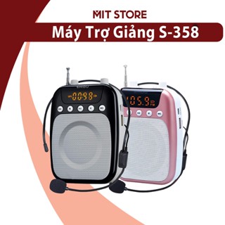 Máy trợ giảng SHIDU SD-S358 Có dây/Không dây CAO CẤP, Âm lượng lớn 10w, nghe đài radio,... [Bảo Hành 12 Tháng]