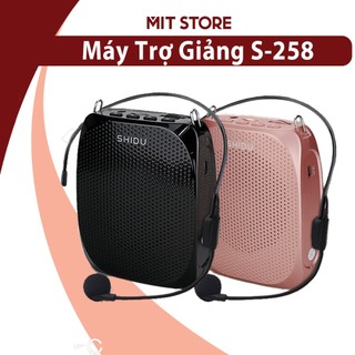  Máy Trợ Giảng SHIDU S258 chính hãng Có Dây  Không Dây CAO CẤP Âm Lượng Lớn 10w dành cho giáo viên hướng dẫn viên... 