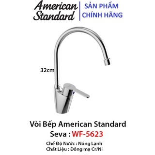Vòi chénnóng lạnh american standar wf-5623 seva chính hãng