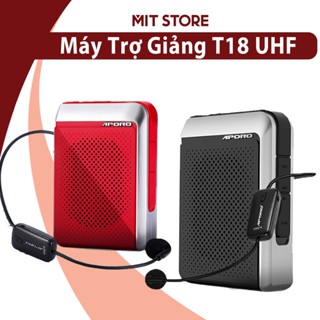 [CHÍNH HÃNG] Máy Trợ Giảng APORO T18, Mic Sóng UHF,Mic Sóng 2.4G, Bluetooth, Công Suất 30W, Bảo Hành 12 Tháng
