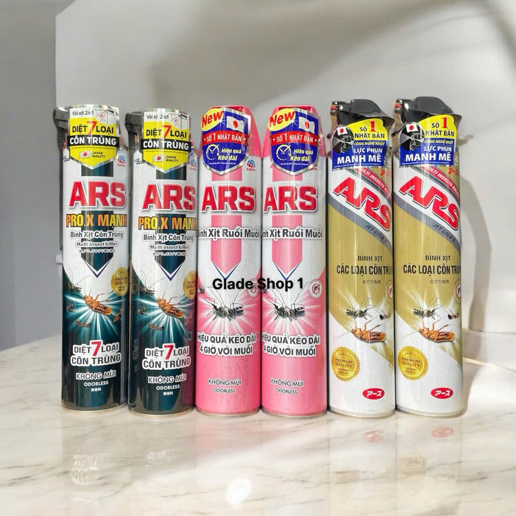 Combo 2 chai xịt muỗi xịt côn trùng ARS cực mạnh