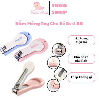 Bấm móng tay cho bé sơ sinh best BB nhựa ABS và thép không gỉ tiện lợi, an toàn cho bé Tuno Shop