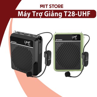 [CHÍNH HÃNG] Máy Trợ Giảng Cao Cấp APORO T28 UHF,Âm Lượng Lớn 40w, Mic Không Dây, BLUETOOTH 5.0, BH 12 Tháng