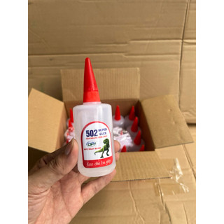 Keo dán 502 dạng nước, keo dán gỗ, keo dán fomex, keo 502 lớn lọ tròn siêu dính 100ml